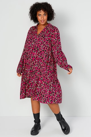 Angel of Style Shirt Dress in Red: front