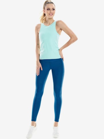 Winshape Skinny Workout Pants 'HWL117C' in Blue