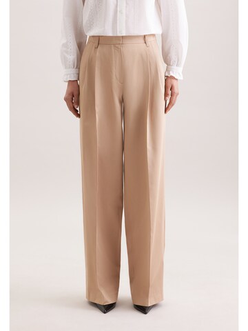 SEIDENSTICKER Regular Trousers 'Uni' in Beige