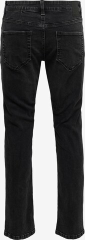 Only & Sons Slim fit Jeans 'Weft' in Black