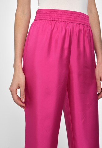 Laura Biagiotti Roma Loosefit Hose Silk in Pink