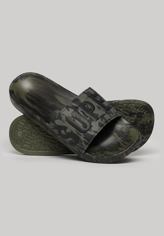 Superdry Beach & Pool Shoes in Green