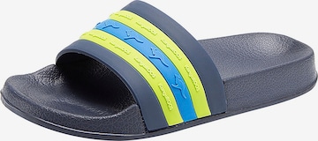 KangaROOS Beach & Pool Shoes in Blue: front