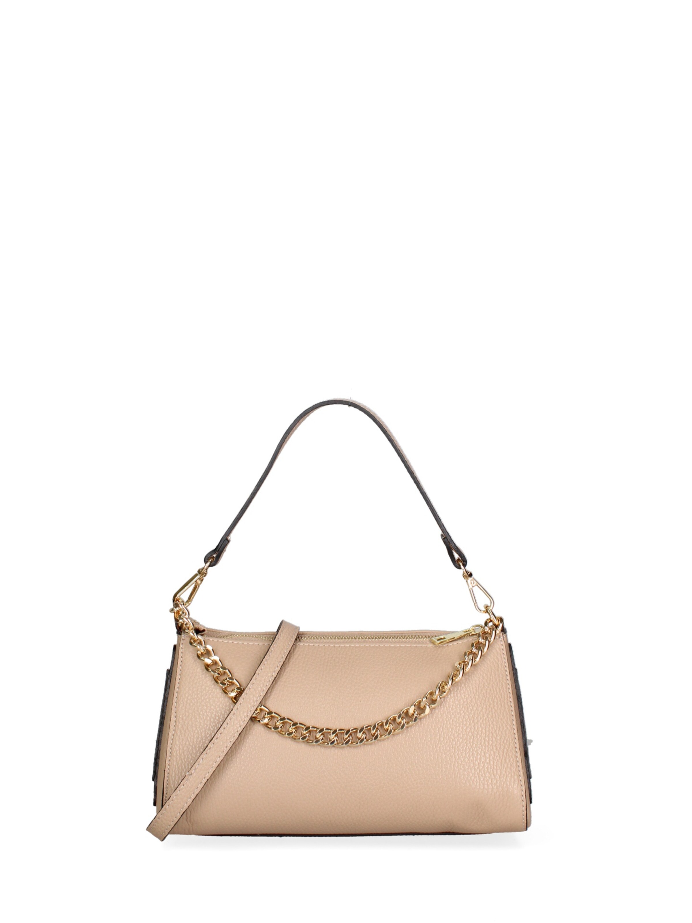 Gave Lux Handbag in Beige: front