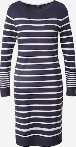 COMMAPletena haljina - plava boja: prednji dio