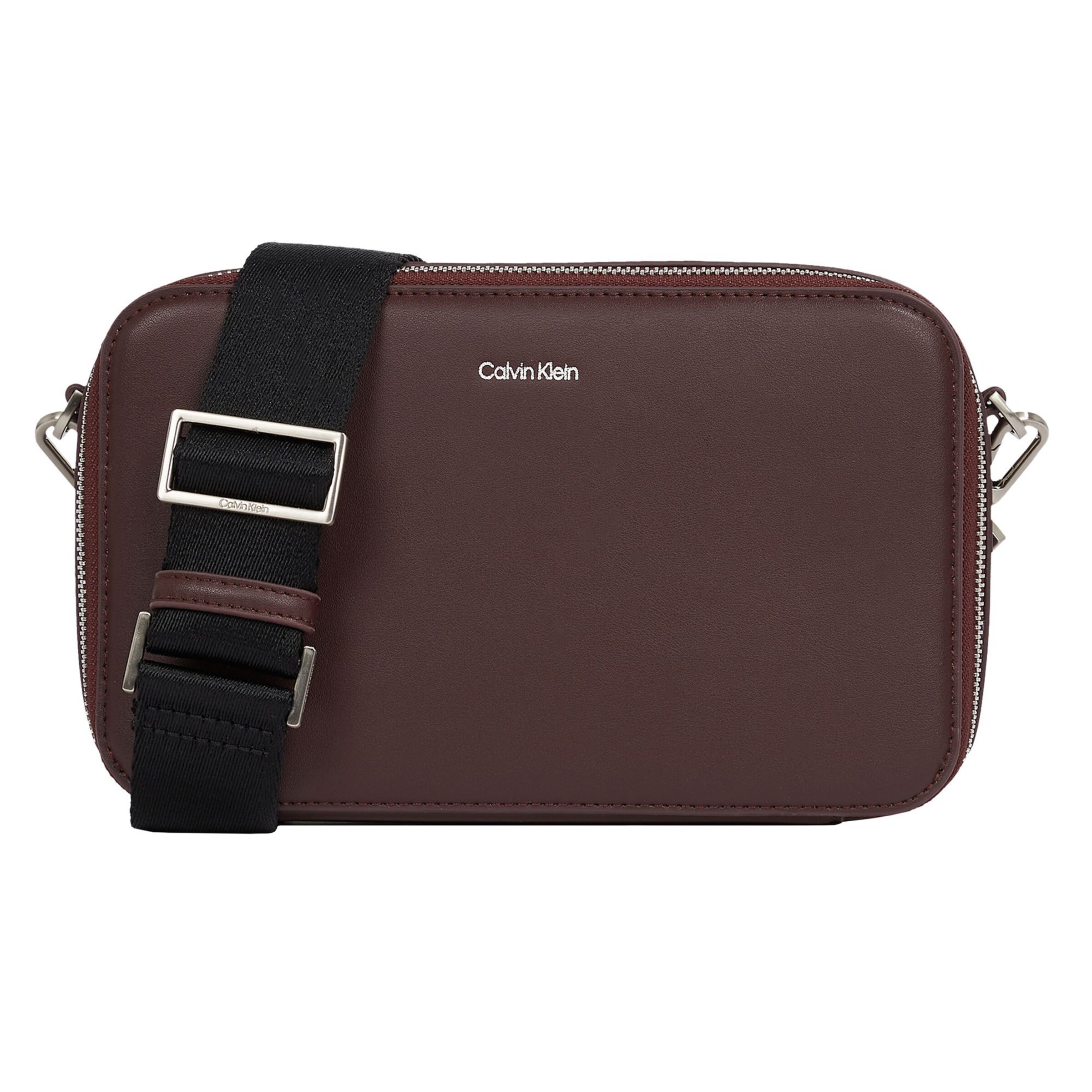 Calvin Klein Crossbody Bag in Brown: front