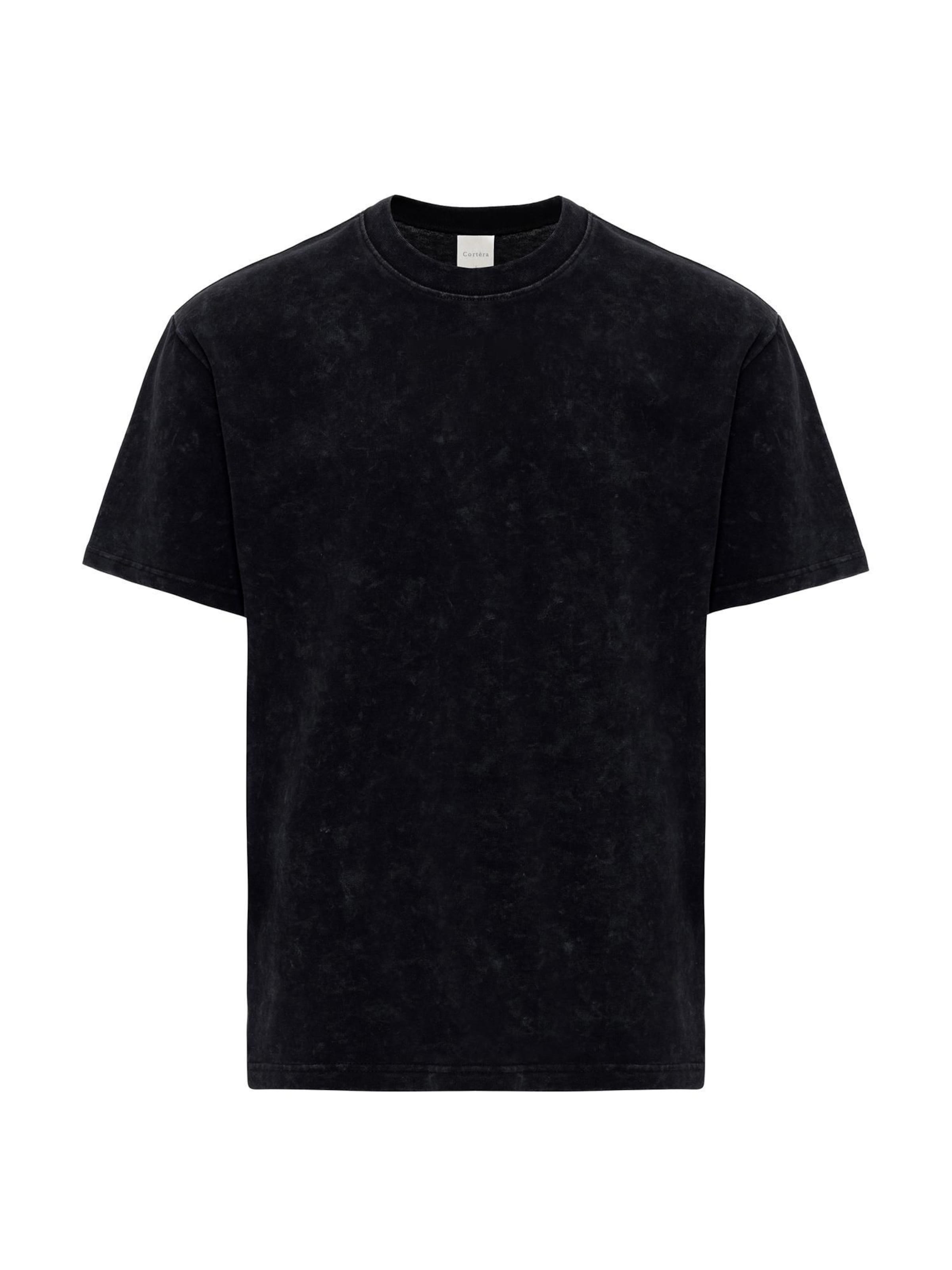 Cortera Tričko – černá: přední strana