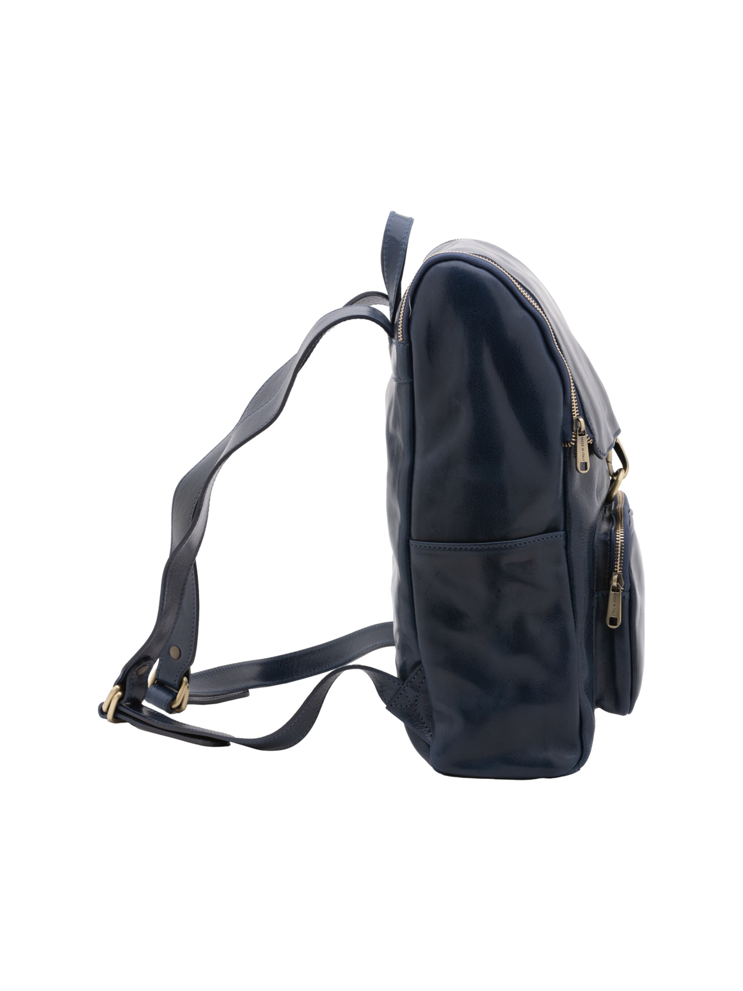 Zaino 'Borsa a Spalla Donna Vera Pelle Vacchetta - Embera Pro' di I Fratelli in blu