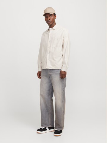 Comfort fit Camicia 'JJEURBAN EDGE' di JACK & JONES in beige