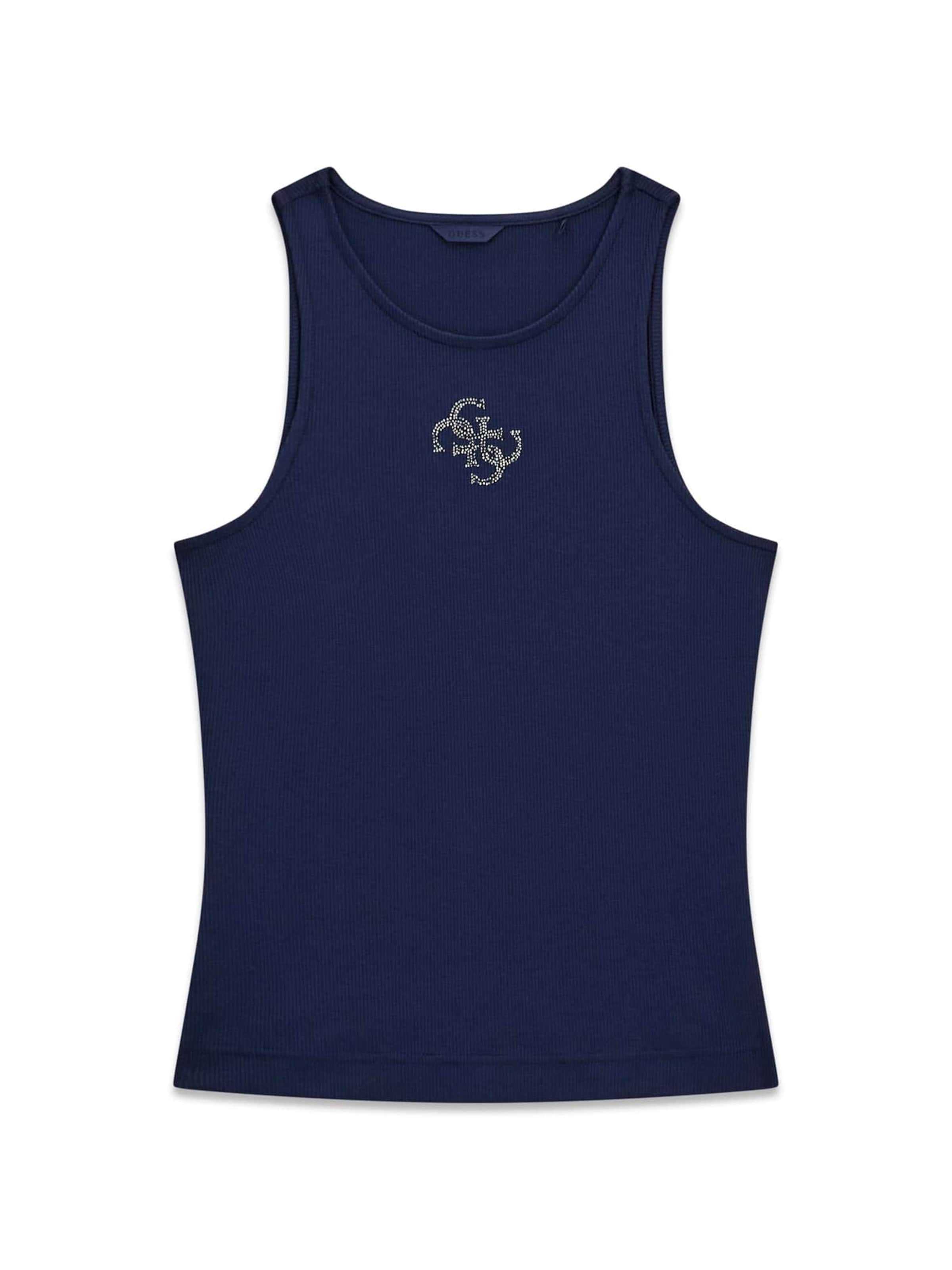 GUESS Top in Blue: front