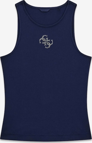 GUESS Top in Blue: front