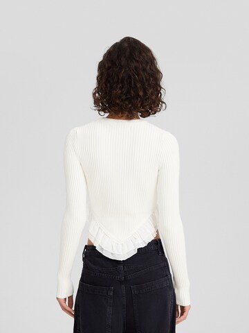 Bershka Pullover in Beige