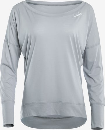 T-shirt fonctionnel 'MCS002' Winshape en gris : devant