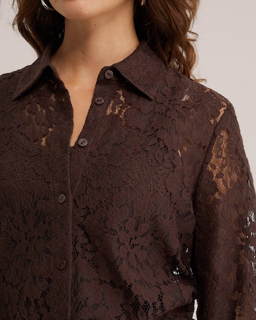 WE Fashion Blus i brun