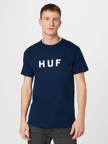 HUF Shirt in Blue: front