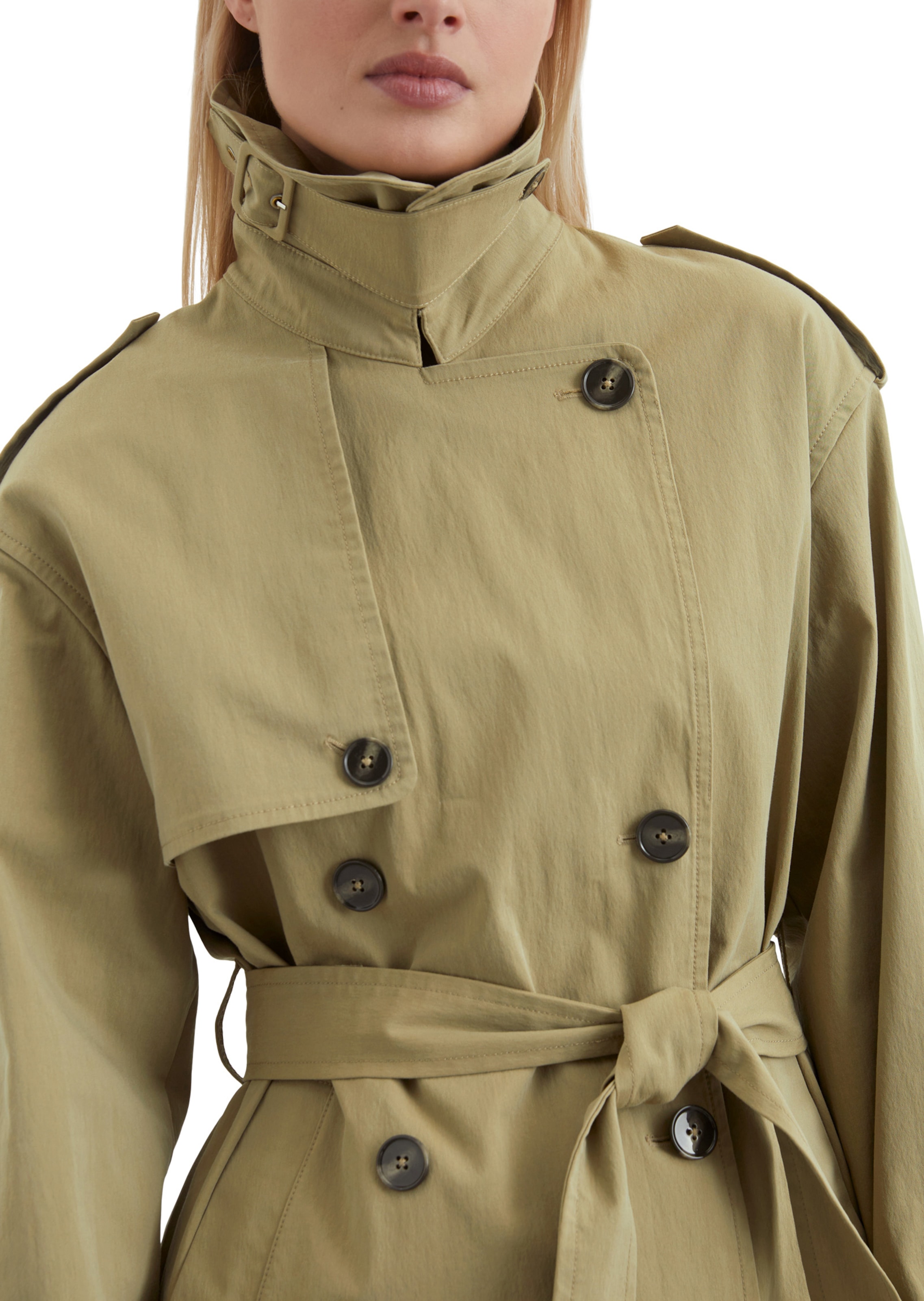 Marc O'Polo Between-seasons coat in Yellow