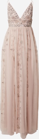 LACE & BEADSVečernja haljina 'Maeve' - ljubičasta boja: prednji dio