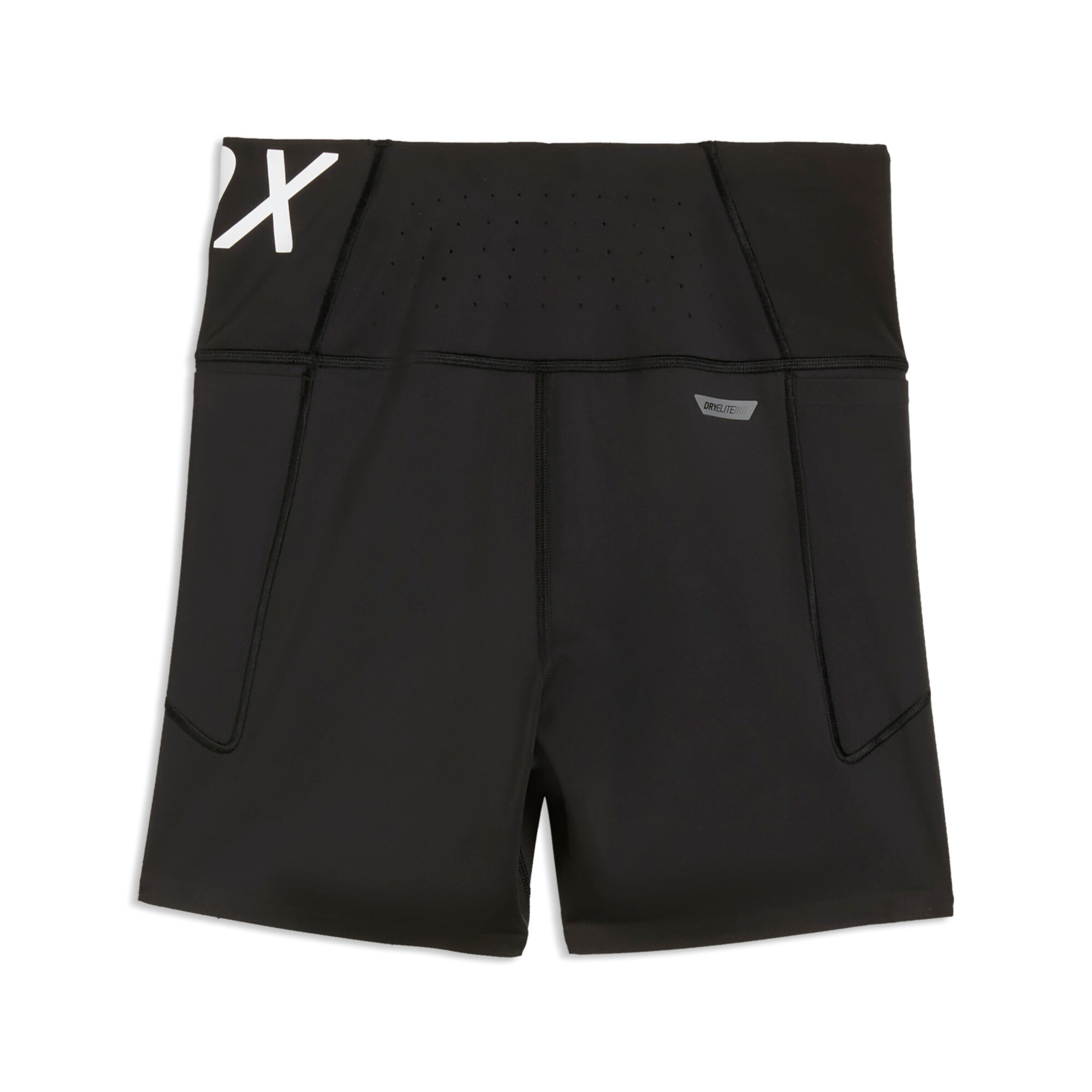 PUMA Skinny Sportshorts in Schwarz