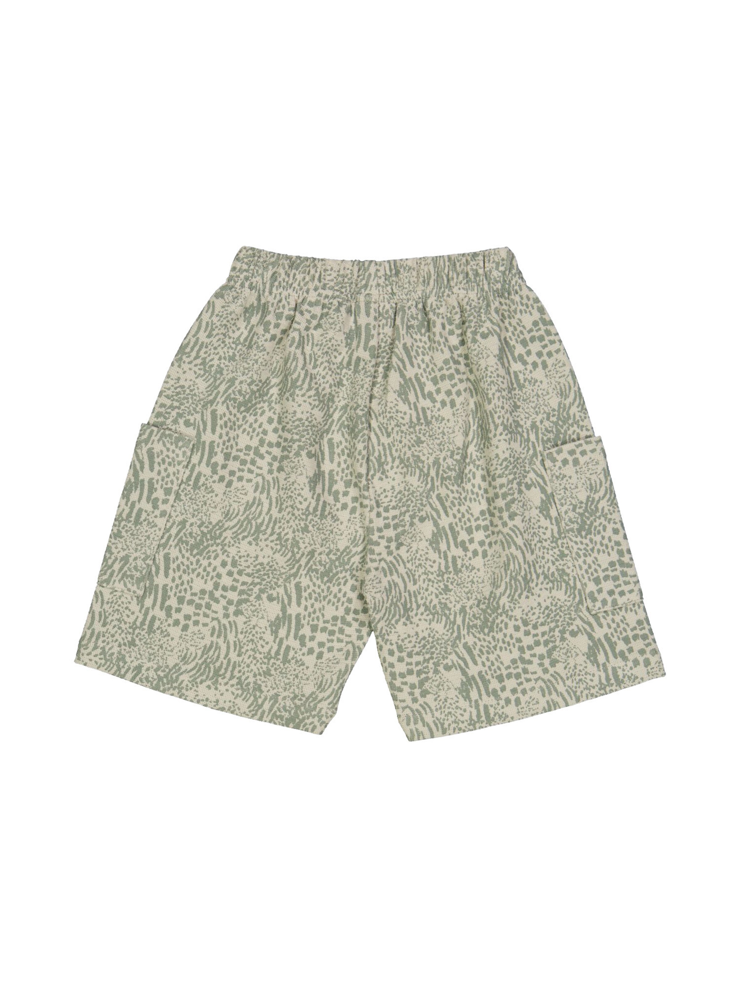 Müsli by GREEN COTTON - Loosefit Calças em verde