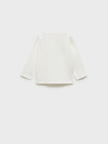 MANGO KIDS Shirt 'BUS' in White