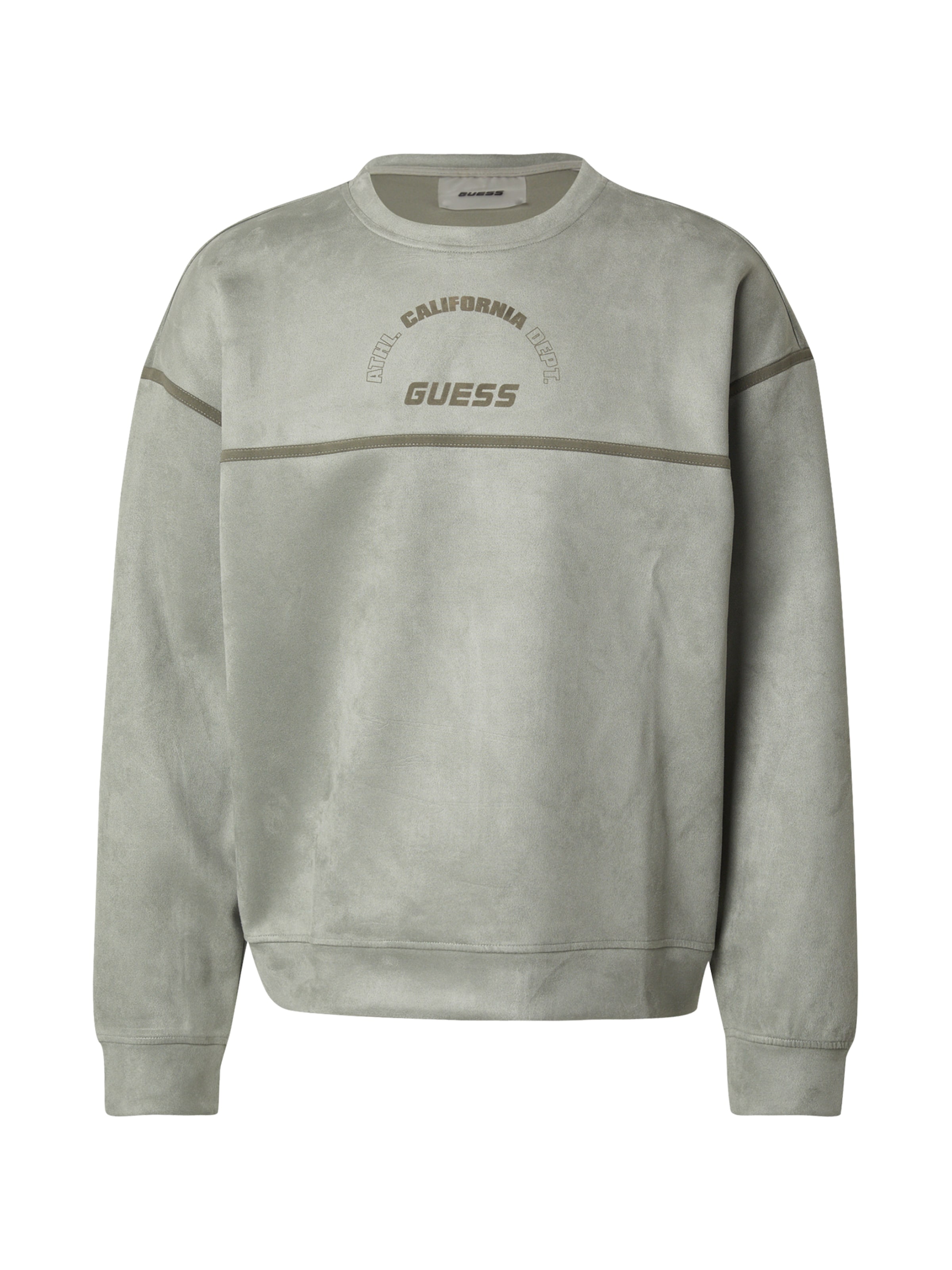 GUESS Sweatshirt 'SHIRO' in Grün: Vorderseite