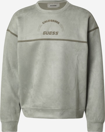 Felpa 'SHIRO' di GUESS in verde: frontale