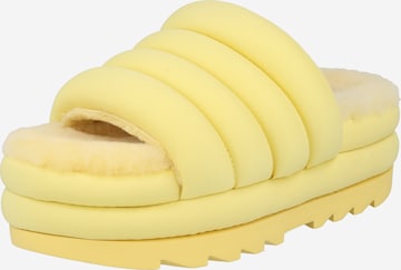 UGG Pantofle – žlutá: přední strana