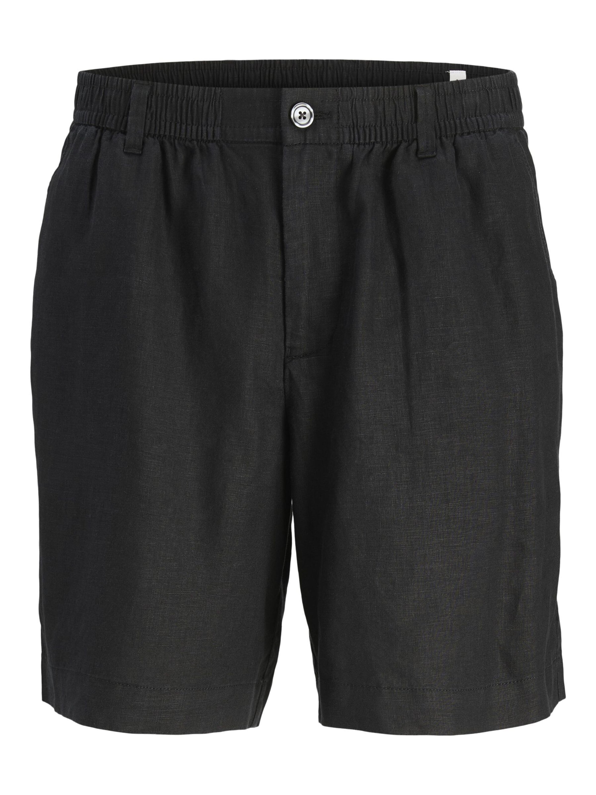 Pantalon chino 'Bill Lawrence' JACK & JONES en noir : devant