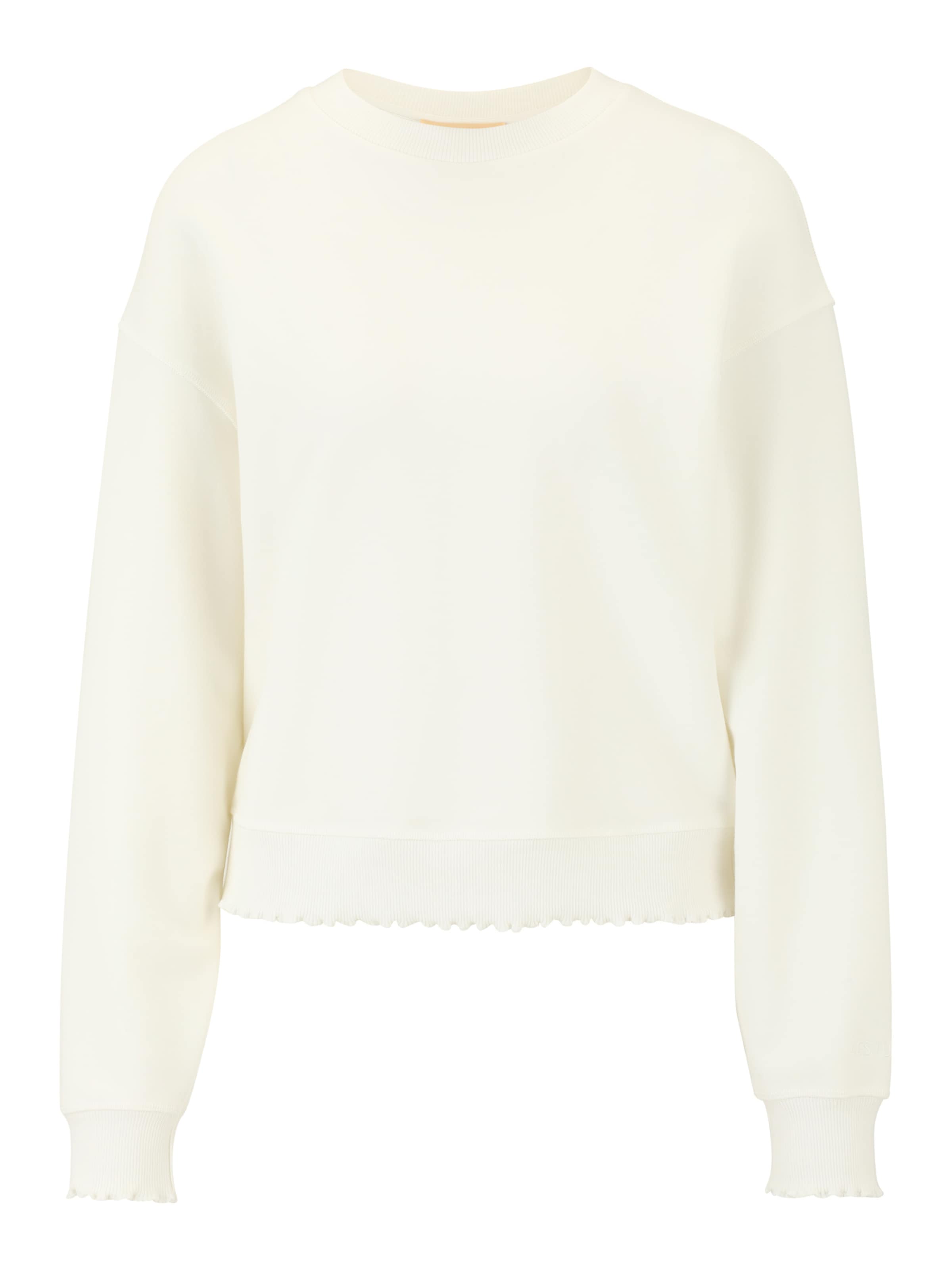 Sweat-shirt 'BONNIEE' Les Lunes en blanc : devant