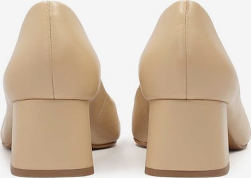 Kazar - Zapatos con plataforma en beige