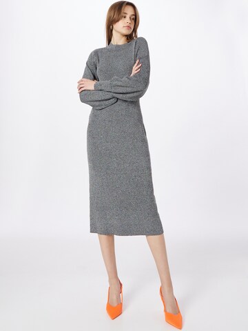 Monki Knit dress in Grey: front