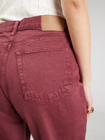 Regular Jean TOPSHOP en rouge