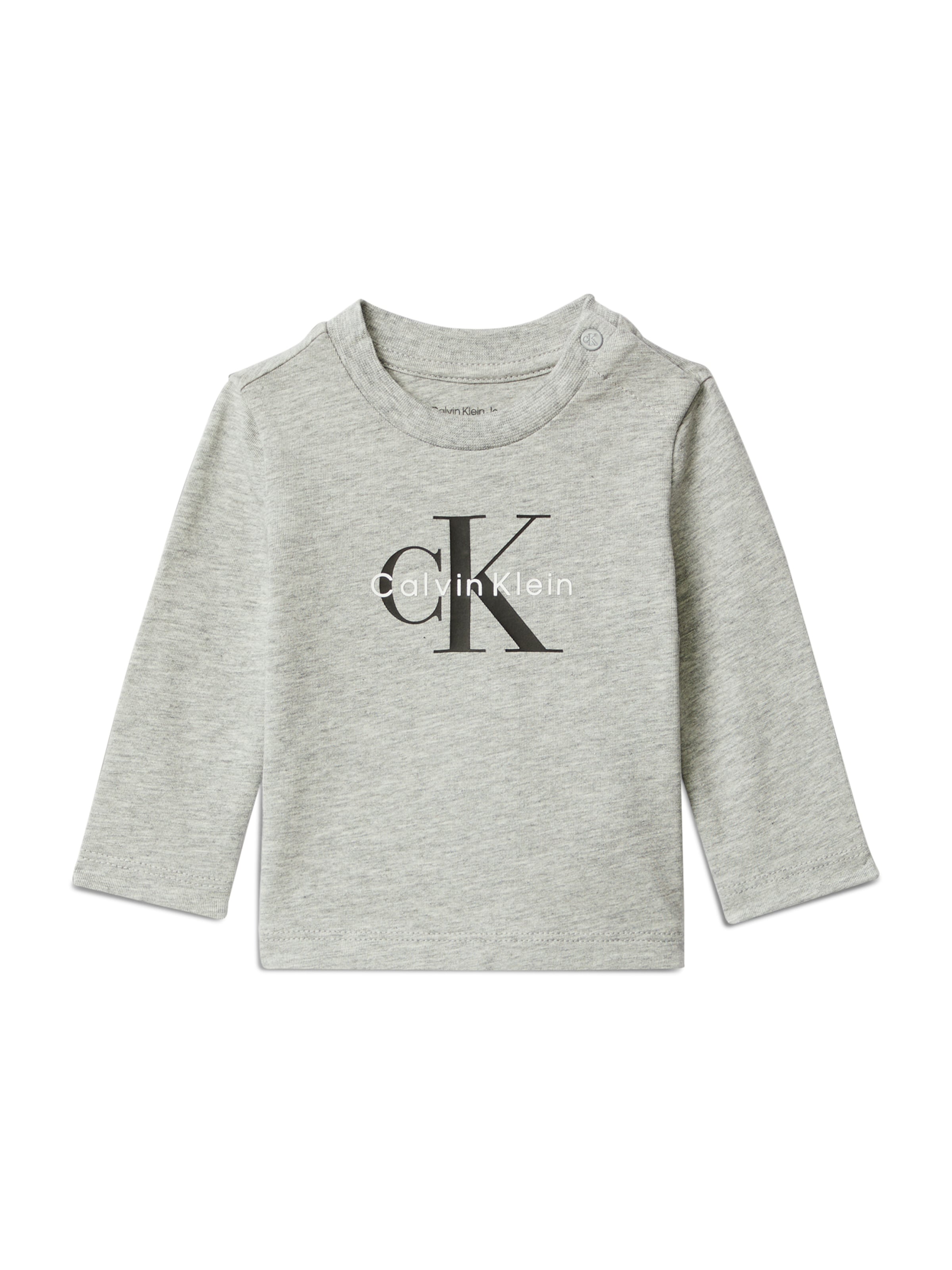 Calvin Klein Jeans - Camiseta en gris: frente