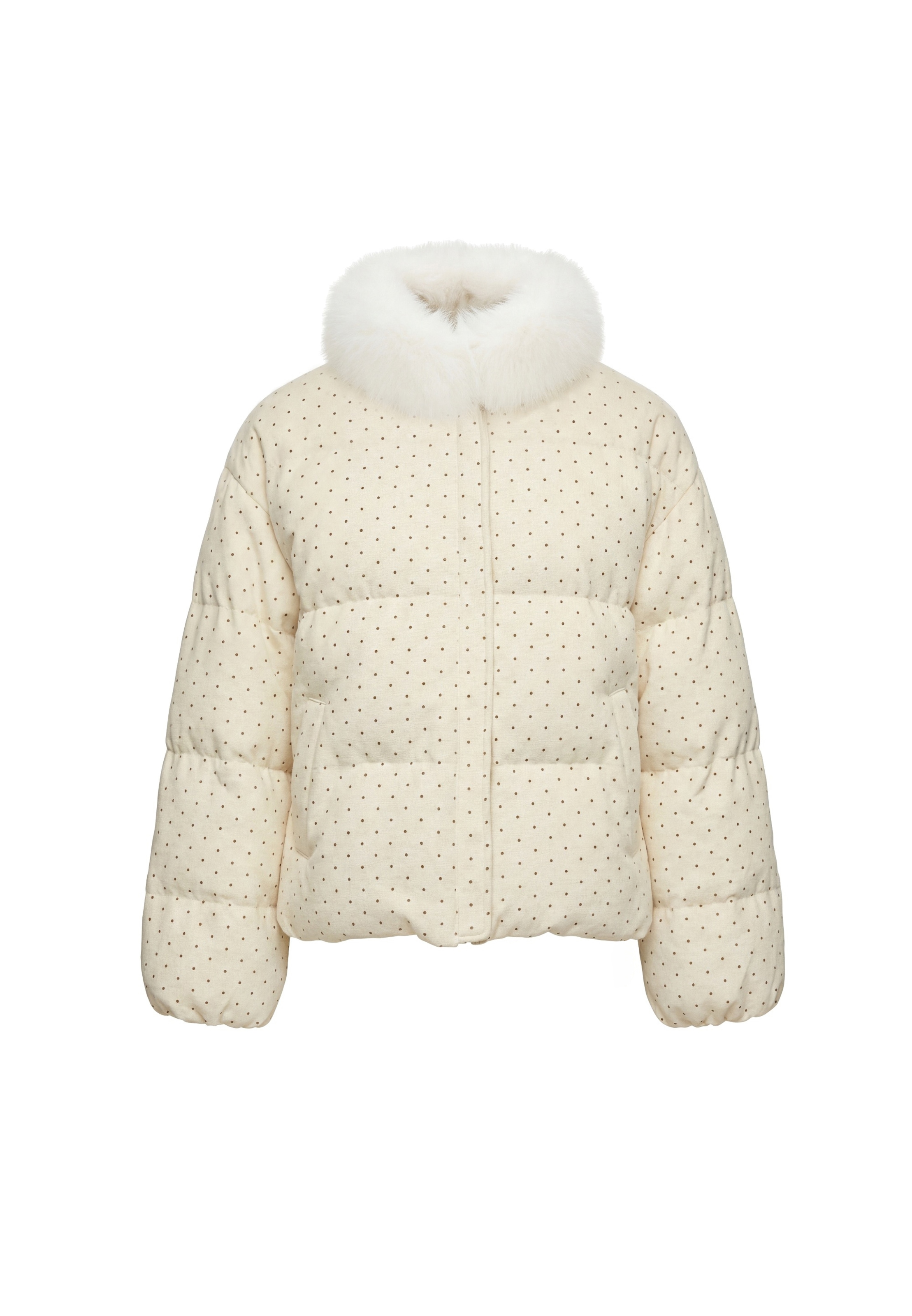 MYMO Jacke in Beige: Vorderseite