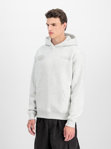 pelēks ALPHA INDUSTRIES Sportisks džemperis