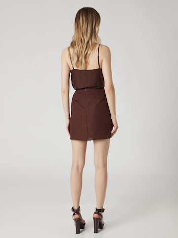 Guido Maria Kretschmer Women Skirt 'Leonique ' in Brown: back