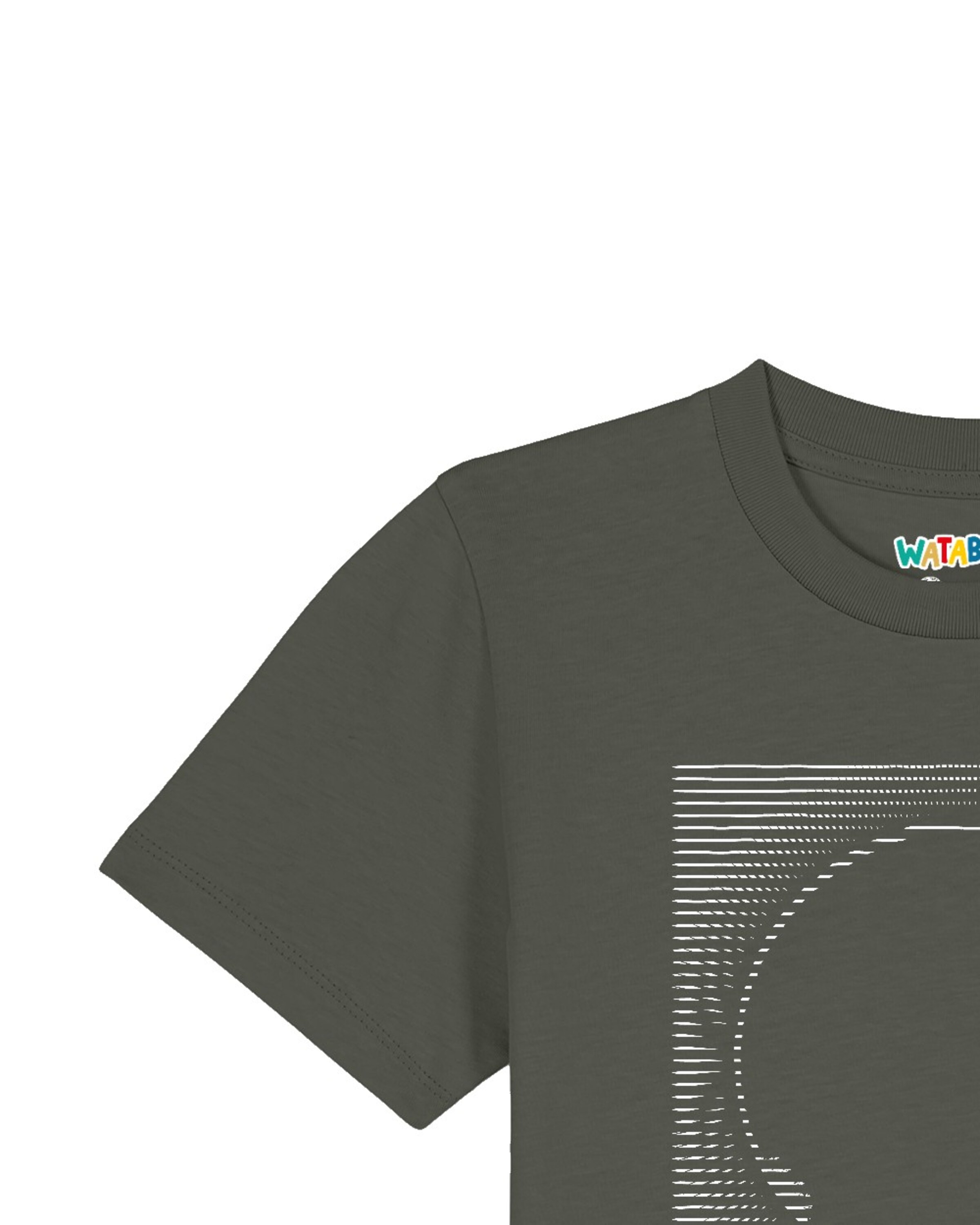 watabout.kids Shirt 'Sonnenfinsternis' in Groen