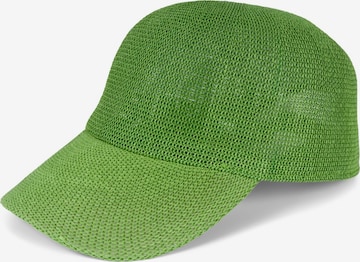 styleBREAKER Kappe in Grün: Vorderseite