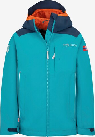 TROLLKIDS Outdoorjacke 'Bergen' in Blau: predná strana