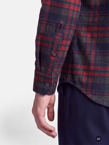 Coupe regular Chemise 'Karo' SEIDENSTICKER en bleu