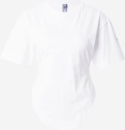 ADIDAS BY STELLA MCCARTNEY T-shirt fonctionnel 'Curfed Hem' en blanc, Vue avec produit