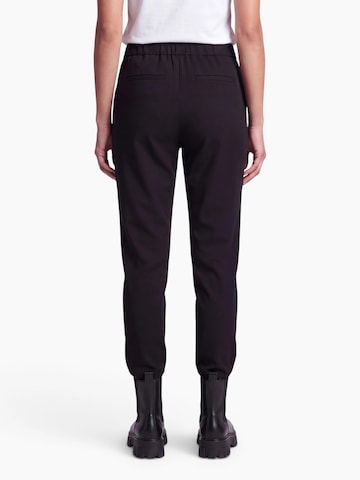 ONLY Tapered Bandplooibroek 'ONLPOPTRASH-RITA' in Zwart