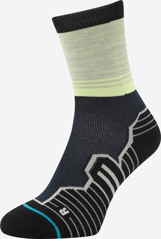Stance Αθλητικές κάλτσες 'CRAWLER' σε πράσινο: μπροστά