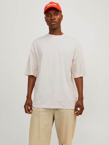 Maglietta 'JJECharge' di JACK & JONES in beige: frontale