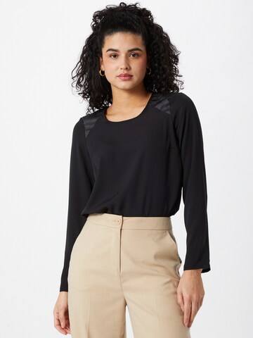 VERO MODA Shirt 'SERENA' in Zwart: voorkant