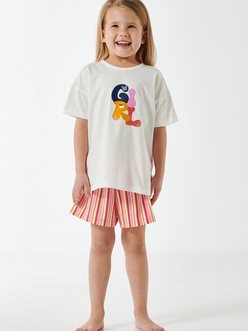 SCHIESSER Pajamas 'Girls World' in Mixed colours: front