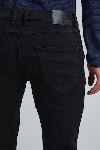 !Solid Slimfit Jeans i svart