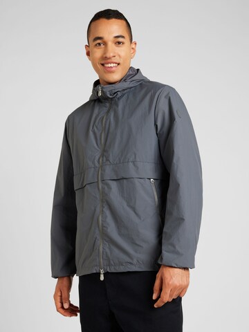 Veste fonctionnelle 'JEX' SAVE THE DUCK en gris : devant