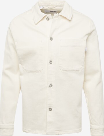 Veste mi-saison SELECTED HOMME en beige : devant