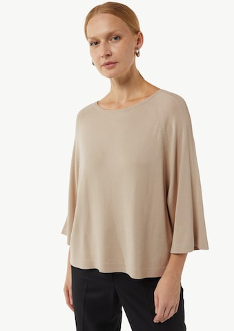 Pull-over COMMA en beige : devant